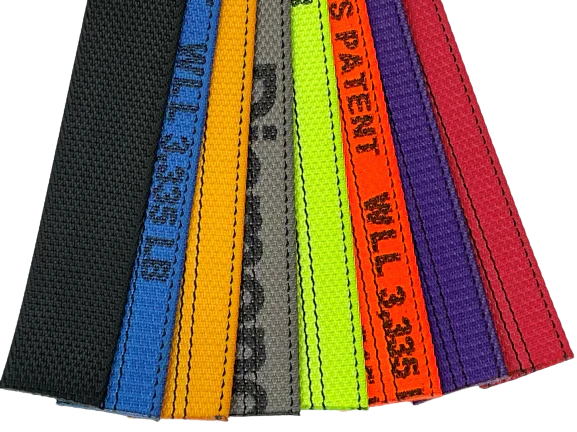 2 x 15 Ft Winch Strap With Flat Hook DIAMOND WEAVE | COLOR OPTIONS
