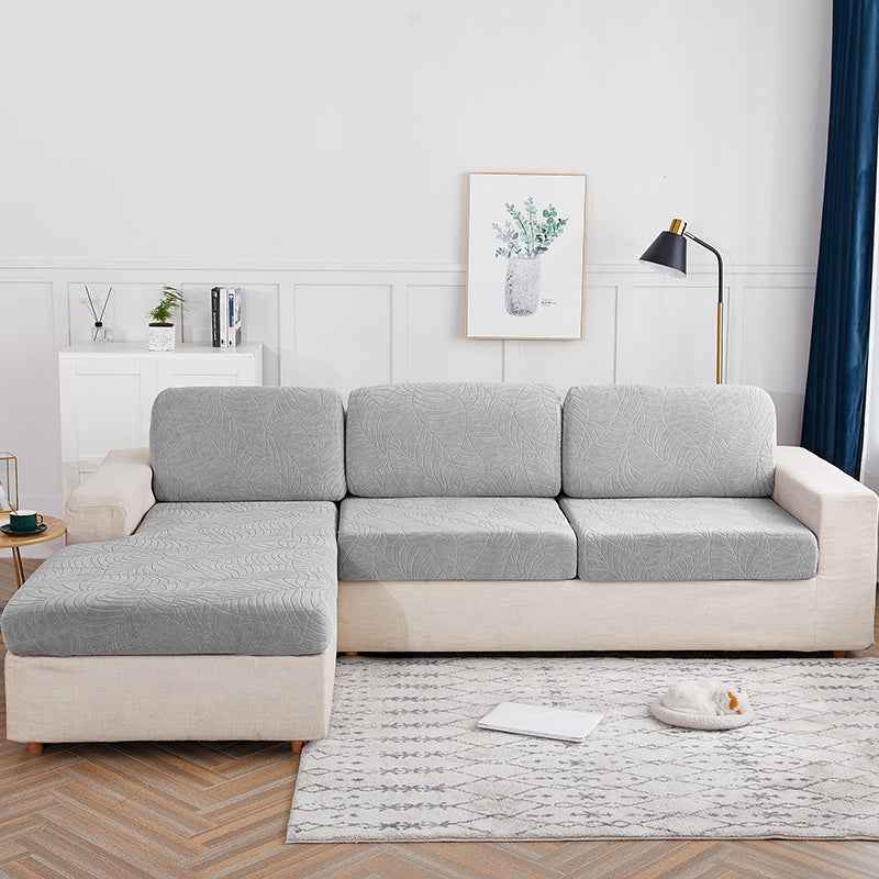 Jacquard Elastic Sofa Cover Water Resistant Removable Furniture Protector Perfect for Pets and Kids