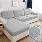 Jacquard Elastic Sofa Cover Water Resistant Removable Furniture Protector Perfect for Pets and Kids