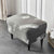 Stretch Spandex Nordic Floral Removable Wing Chair Cover, Relaxing Seat Covers Slipcovers for Armchairs