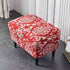 Stretch Spandex Nordic Floral Removable Wing Chair Cover, Relaxing Seat Covers Slipcovers for Armchairs