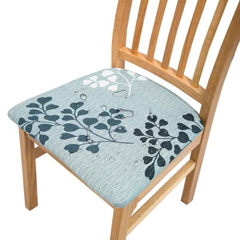 Water-Repellent Dining Room Chair Cover Spandex Elastic Removable Seat Covers