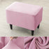 Velvet Wing Chair Cover Stretch Spandex Wingback Chair Cover Elastic Armchair Cover Sofa Covers with Seat Cushion Cover
