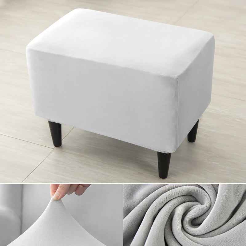 Velvet Wing Chair Cover Stretch Spandex Wingback Chair Cover Elastic Armchair Cover Sofa Covers with Seat Cushion Cover
