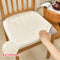 Waterproof PU Leather Square Chair Seat Cover Kitchen Dining Seat Slipcovers