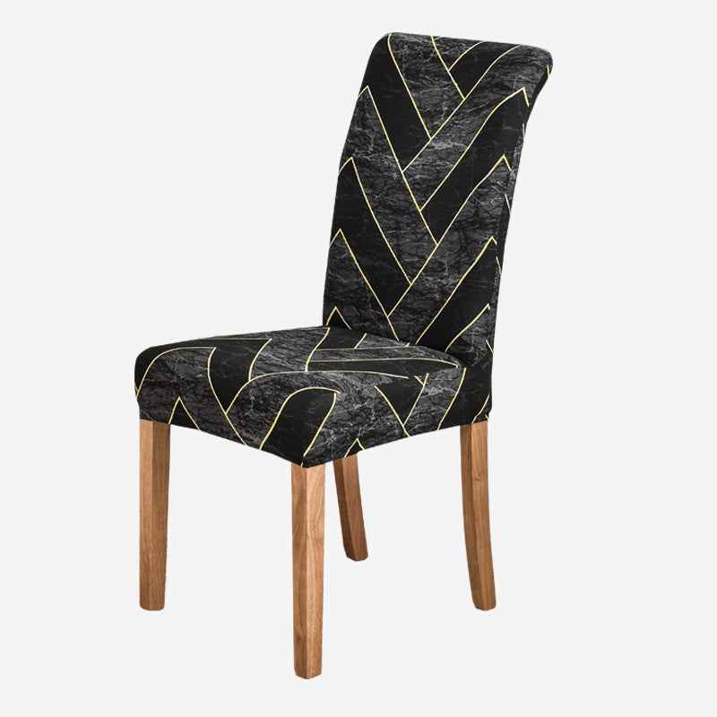 KAS Geometry Chair Cover Elastic Chair Covers Spandex Stretch Anti-dirty Removable Dining Office Chair Case