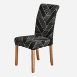 KAS Geometry Chair Cover Elastic Chair Covers Spandex Stretch Anti-dirty Removable Dining Office Chair Case