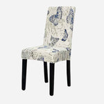 KAS Geometry Chair Cover Elastic Chair Covers Spandex Stretch Anti-dirty Removable Dining Office Chair Case