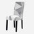 KAS Geometry Chair Cover Elastic Chair Covers Spandex Stretch Anti-dirty Removable Dining Office Chair Case