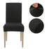 High Stretch Dining Chair Cover, 1/2/4/6pcs Jacquard Spandex Slipcover