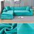 Stretchable Thick Velvet Sofa Cover for L Shaped Corner Sofa in Living Room Fits 1/2/3/4 Seater Couches