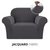 KAS Armchair Cover 4-Styles Elastic Sofa Cover Couch Covers for Living Room Stretchable Slipcover for Chairs - 1 Seater Chair Slip Cover