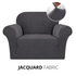 KAS Armchair Cover 4-Styles Elastic Sofa Cover Couch Covers for Living Room Stretchable Slipcover for Chairs - 1 Seater Chair Slip Cover