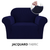 KAS Armchair Cover 4-Styles Elastic Sofa Cover Couch Covers for Living Room Stretchable Slipcover for Chairs - 1 Seater Chair Slip Cover