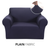 KAS Armchair Cover 4-Styles Elastic Sofa Cover Couch Covers for Living Room Stretchable Slipcover for Chairs - 1 Seater Chair Slip Cover