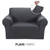 KAS Armchair Cover 4-Styles Elastic Sofa Cover Couch Covers for Living Room Stretchable Slipcover for Chairs - 1 Seater Chair Slip Cover