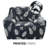 KAS Armchair Cover 4-Styles Elastic Sofa Cover Couch Covers for Living Room Stretchable Slipcover for Chairs - 1 Seater Chair Slip Cover