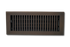 Cast Brass Contemporary Vent Covers - Oil Rubbed Bronze