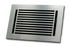 Cast Aluminum Linear Bar Vent Covers - Satin Nickel