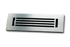 Cast Aluminum Linear Bar Vent Covers - Satin Nickel