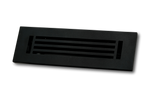 Cast Aluminum Linear Bar Vent Covers - Black