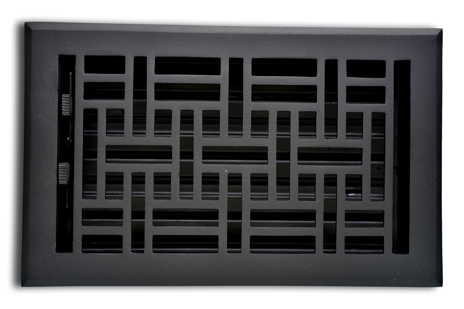 Cast Aluminum Arts & Crafts Vent Cover - Black