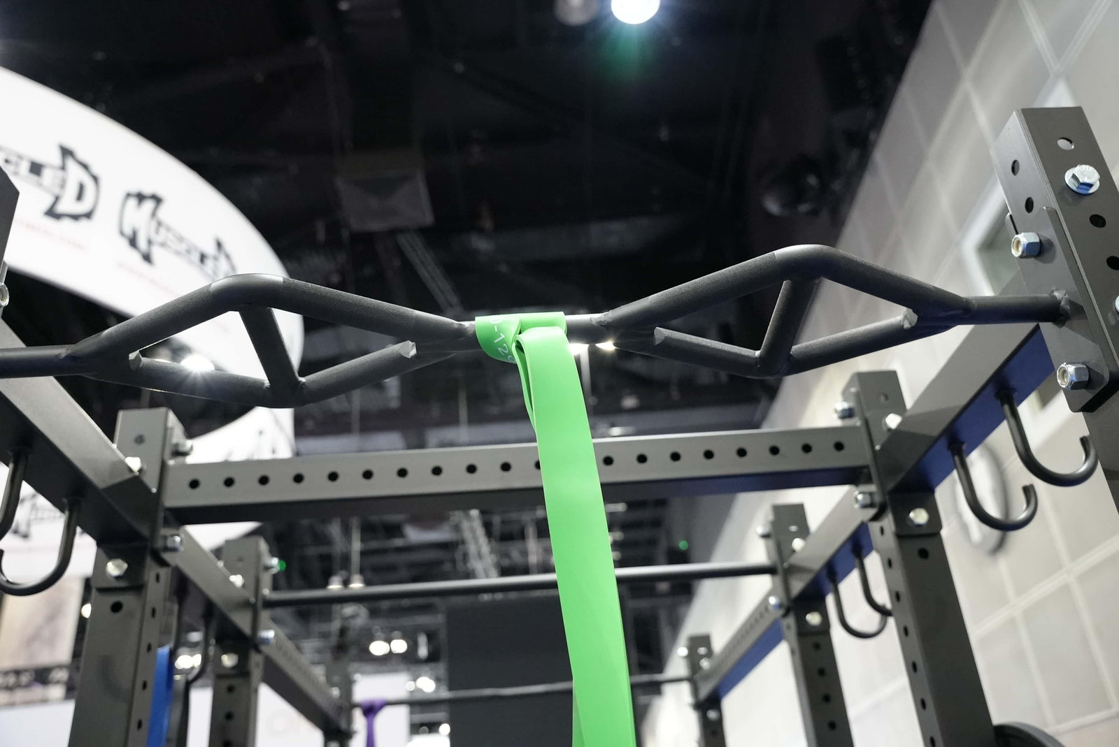 TGrip Commercial 20' Rig - 3x3 Steel - Functional Multi-Grip Pull-Up - Sandwich Style J-Hooks