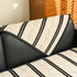 Non-Slip Sofa Cover with Thick Chenille Texture Woven Stripe Couch Protector Throw