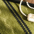 Non-Slip Sofa Cover with Thick Chenille Texture Woven Stripe Couch Protector Throw