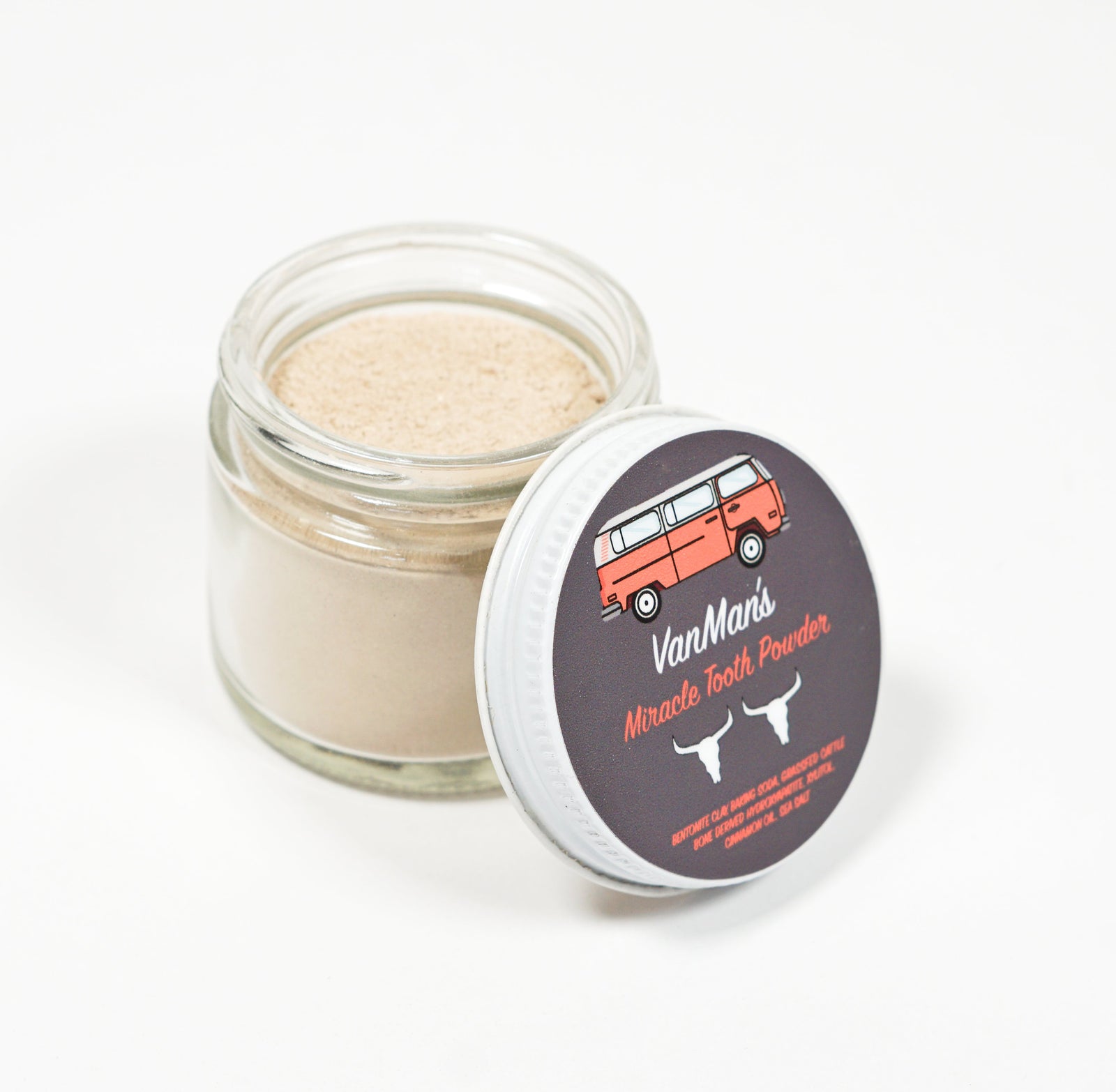 VanMan's Miracle Tooth Powder - Cinna-Bone 2 oz