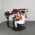 Pro Strength Rotary Lat Pull-Down - Muscle D Fitness - Premium - Adjustable - Plate Loaded - Lat Training