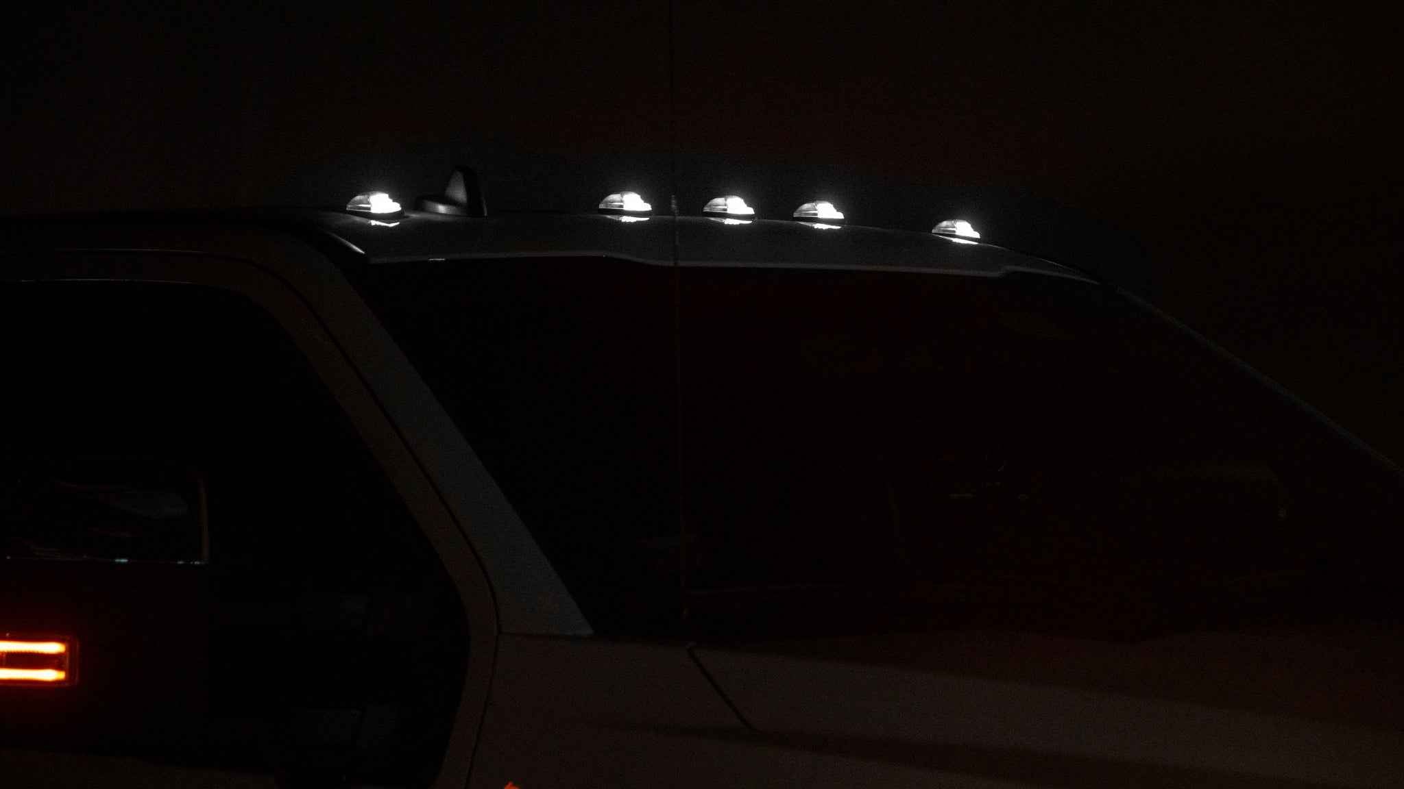 OLM Cab Light Replacement Set (Clear Lens/White Light) - 2017-2022 Ford Super Duty F250/F350