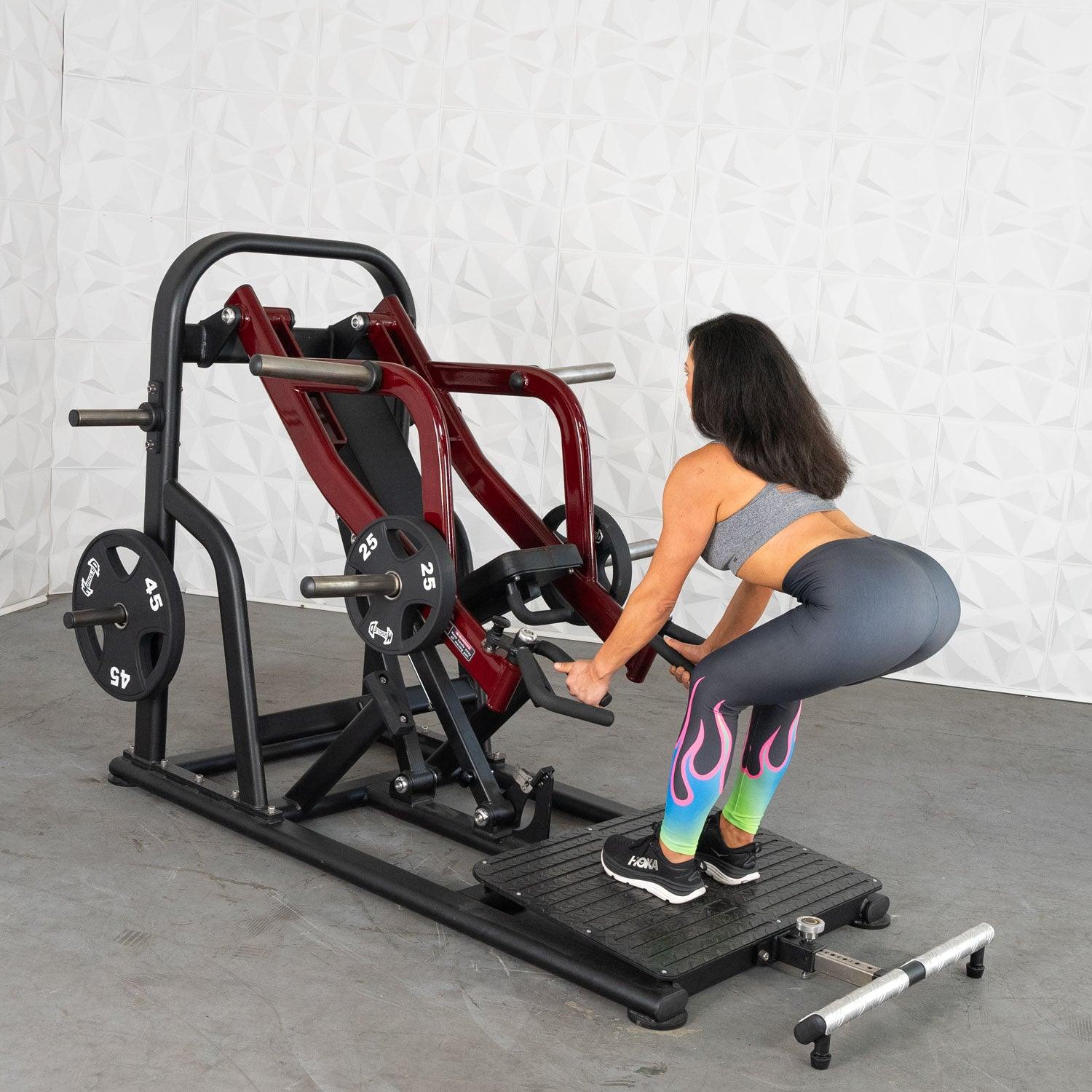 Pro Strength Dynamic Row - Chest Supported - Muscle D Fitness - Premium Adjustable Plate Loaded