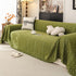 Sofa Cover Blanket Throw with Tassels, Decorative Furniture Protector for Dogs/Pets