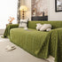 Sofa Cover Blanket Throw with Tassels, Decorative Furniture Protector for Dogs/Pets