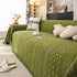 Sofa Cover Blanket Throw with Tassels, Decorative Furniture Protector for Dogs/Pets