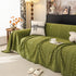 Sofa Cover Blanket Throw with Tassels, Decorative Furniture Protector for Dogs/Pets