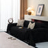 Chenille Sofa Cover Throw Blanket, Woven Textured Minimalist Wabi-Sabi Couch Cover