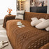 Sofa Cover Blanket Throw with Tassels, Decorative Furniture Protector for Dogs/Pets