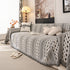 Sofa Cover Blanket Throw with Tassels, Decorative Furniture Protector for Dogs/Pets