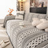 Sofa Cover Blanket Throw with Tassels, Decorative Furniture Protector for Dogs/Pets