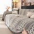 Sofa Cover Blanket Throw with Tassels, Decorative Furniture Protector for Dogs/Pets