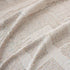 Chenille Sofa Cover Throw Blanket, Woven Textured Minimalist Wabi-Sabi Couch Cover