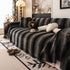Faux Fur Sofa Cover Washable Furniture Protector for Sectional Warm & Fuzzy Slipcover