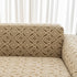 3D Jacquard Geometric Sofa Cover, High Stretch Soft Polar Fleece Slipcover for Couch