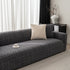 3D Jacquard Geometric Sofa Cover, High Stretch Soft Polar Fleece Slipcover for Couch