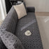 3D Jacquard Geometric Sofa Cover, High Stretch Soft Polar Fleece Slipcover for Couch