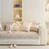 Soft Chenille Sectional Sofa Cover with Pom Pom Trim – Non-Slip Couch Protector