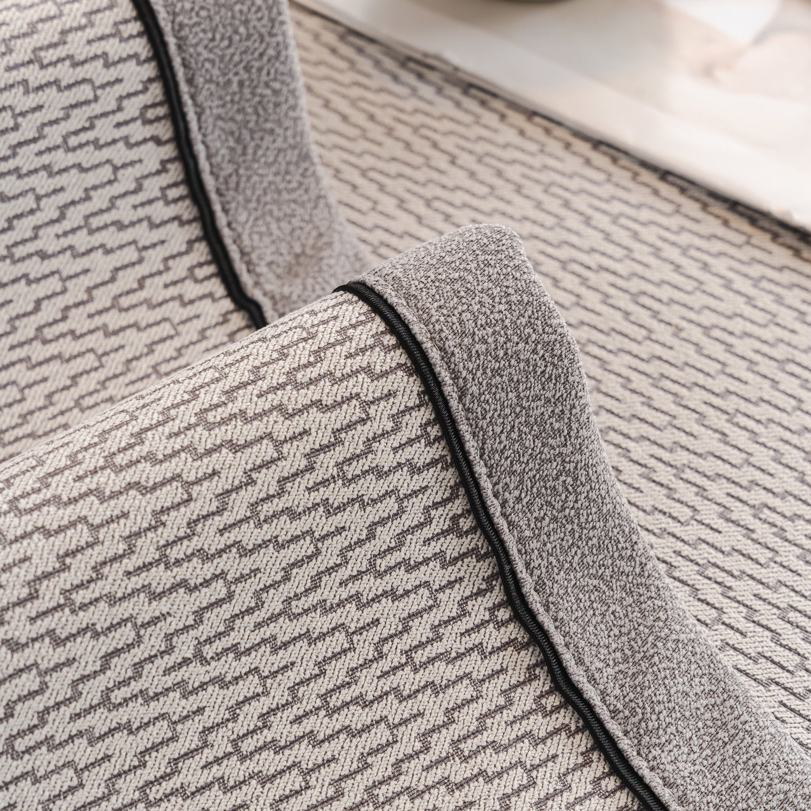 Herringbone Couch Protector for Pets, Non-Slip Washable Sectional Couch Covers