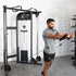 Muscle D Fitness 88" Dual Adjustable Pulley – Compact Cable Machine